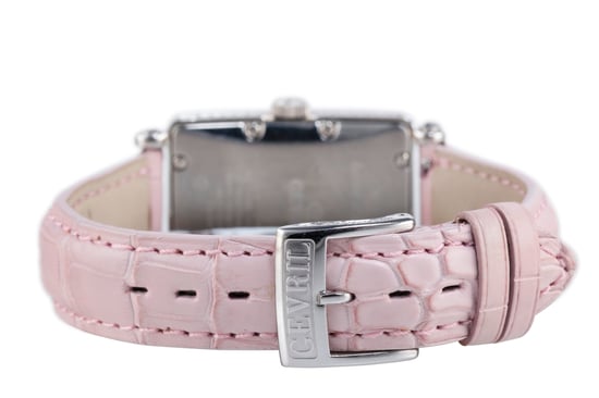 Gevril Women's 7248RV Mini Quartz Avenue of Americas Pink Diamond Watch - Image 3