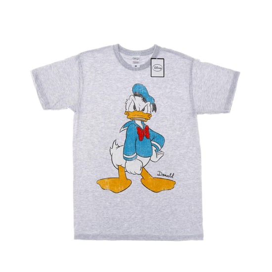 Disney Mens Donald Duck Angry T-Shirt (Heather Grey) - Image 1