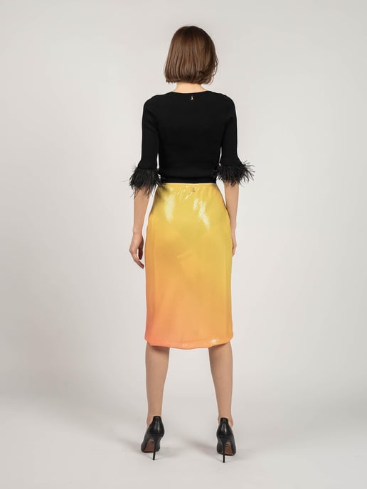Patrizia Pepe Skirt Woman's Yellow