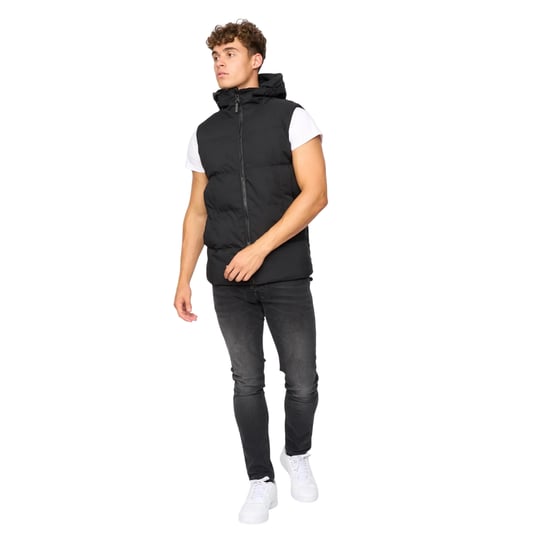 Crosshatch Heren Hanjo Gilet (Zwart) - Image 2
