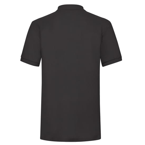 Fruit of the Loom Heren 65/35 Zwaargewicht Poloshirt (Zwart) - Image 2