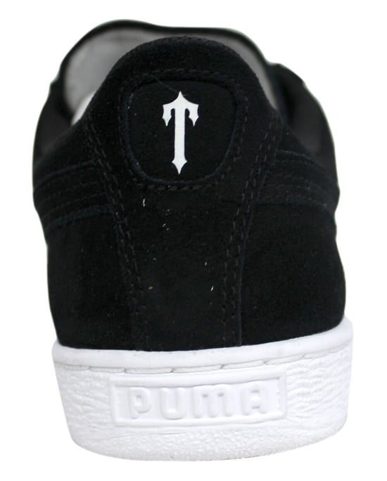 Puma Suede x Trapstar Black Lo Lace Up Trainers Mens 361500 01 B28D