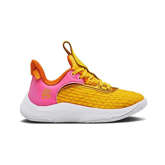 Under Armour Sesame Street x Curry Flow 9 PS Kids Yellow Trainers