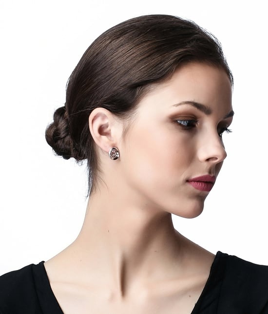 Orphelia 'Cora' Women's 925 Sterling Silver Stud Earrings - Silver ZO-7087