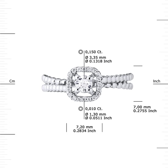 DIADEMA - Ring - Prestige Jewelery - White Gold
