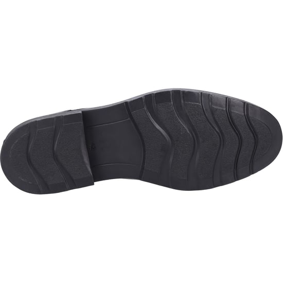Hush Puppies Pearce Leather Men's Black Lace-Up Shoes - Image 3