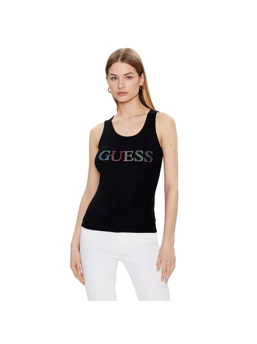 Guess Woman Tanktop Logo meerkleurig - Image 1