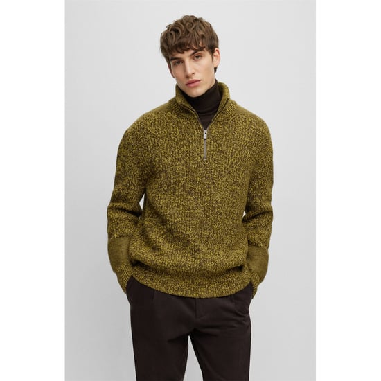 Men's Boss Millenium Sweatshirt in Green