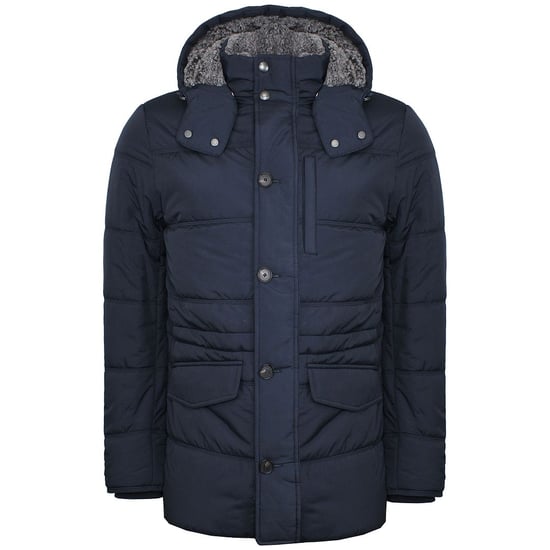Hackett London Anorak Fleece Mens Navy Jacka - Image 1