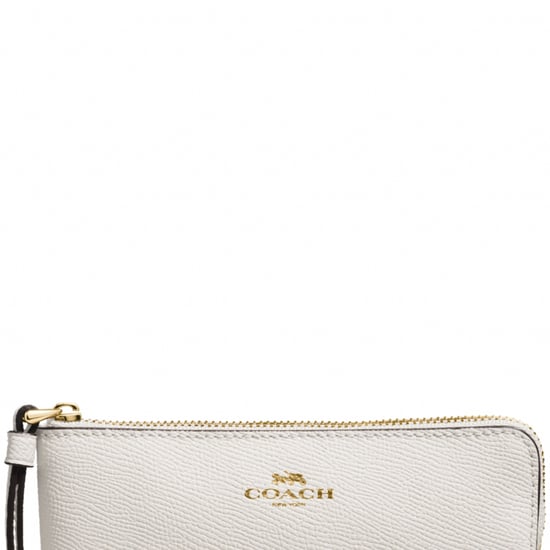 Crossgrain Leather Corner Zip Bag