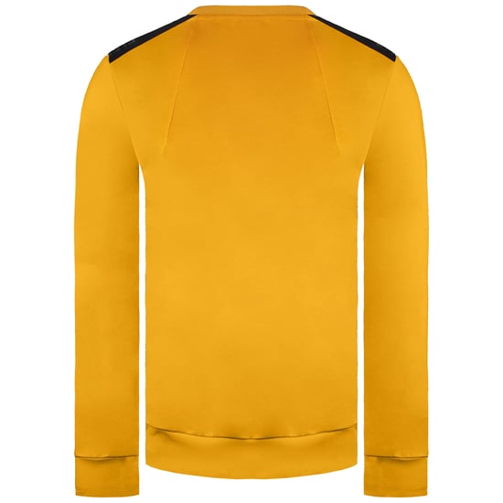 Lyle & Scott Tape Mens Yellow Seater - Image 4