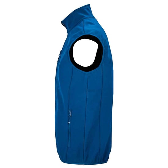 SOLS Heren Falcon Softshell Bodywarmer met rits (Koningsblauw) - Image 3