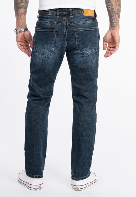 Rock Creek Jeans Straight Leg Blau - Image 3