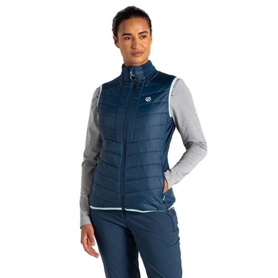 Dare 2B Womens/Ladies Liven Baffled Gilet (Moonlight Denim)