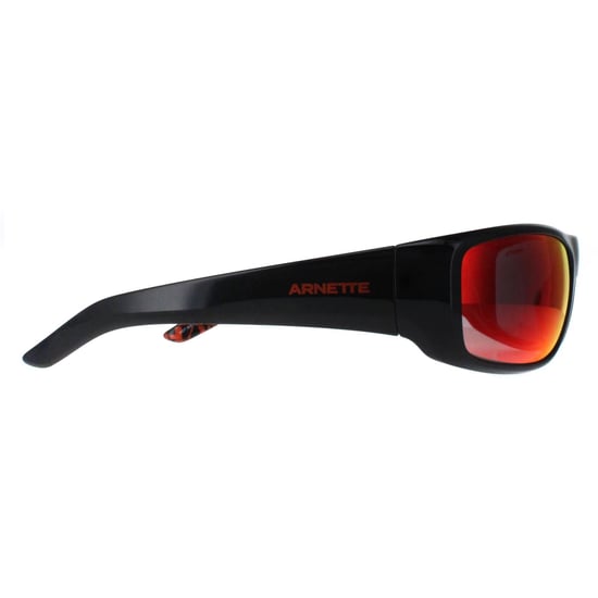 Arnette Rectangle Mens Black Orange Hot Shot AN4182 - Image 3
