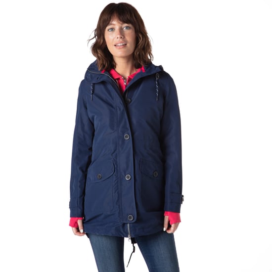 Peter Storm Women's Oakwood Jacket with Roll-away Adjustable Hood, Hiking Raincoat