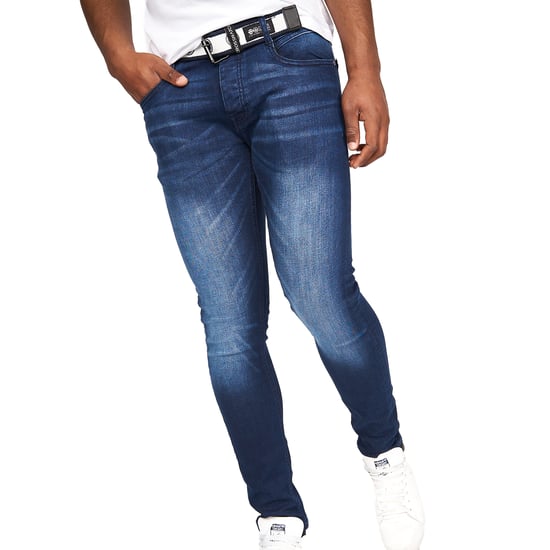 Crosshatch Heren Barbeck Slim Jeans (Donkere wasbeurt) - Image 4