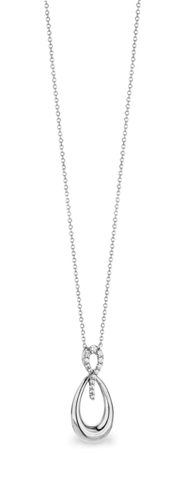 Orphelia Dames 925 Sterling Zilveren Ketting met Hanger - Zilver ZH-4767 - Image 3