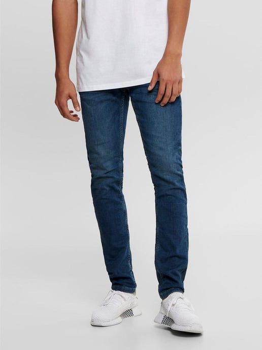Loom Stretch Jeans - Blue denim - Image 2