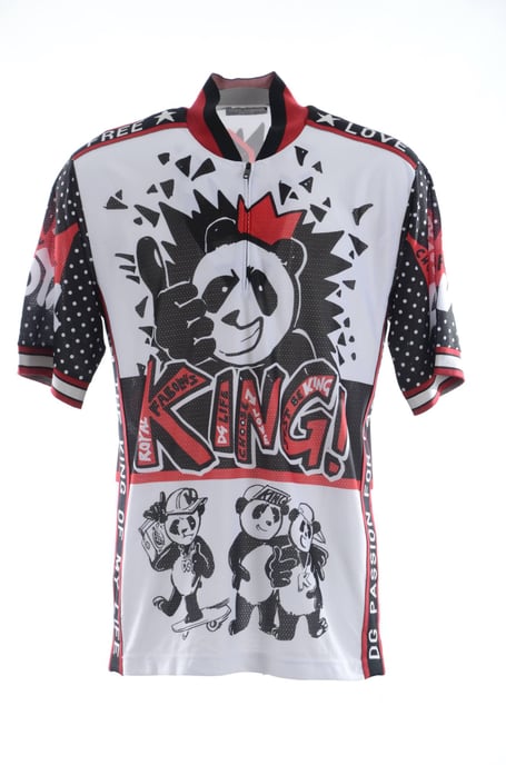 Dolce & Gabbana Men Panda Short Sleeves T-shirt