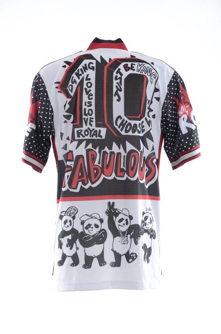 Dolce & Gabbana Men Panda Short Sleeves T-shirt