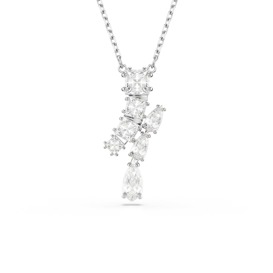 Swarovski 'Matrix' Dames Halsketting van Basismetaal - Zilver 5700420 - Image 1
