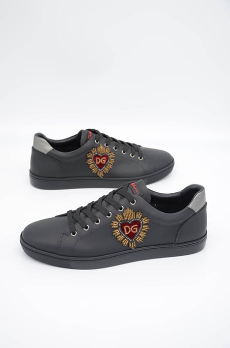 Dolce & Gabbana Heren Geborduurde Lage Sneakers - Image 1