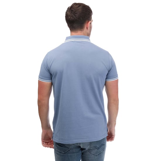 Men's One True Saxon Dixon Polo Shirt in Blue - Image 2