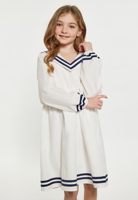 Dreimaster Dress white - Image 3