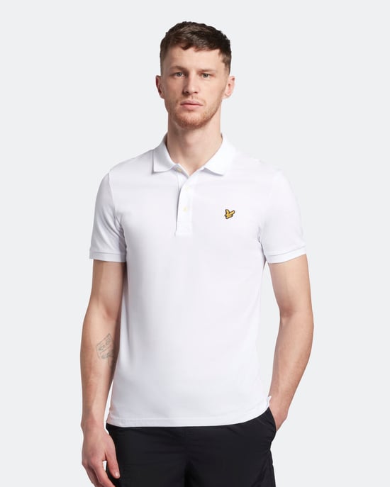Lyle & Scott Gewoon poloshirt in Wit - Image 1
