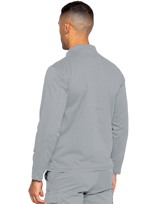 Enzo | Mens Cargo Overshirt Jacket - Image 3