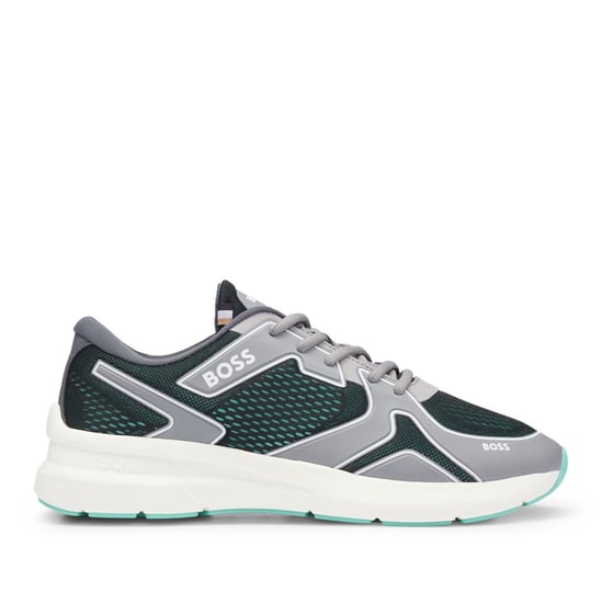 Men's Boss Owen Running Trainers in Grey - Image 1