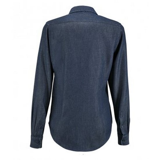 SOLS Womens/Ladies Barry Long Sleeve Denim Shirt (Denim Brut)