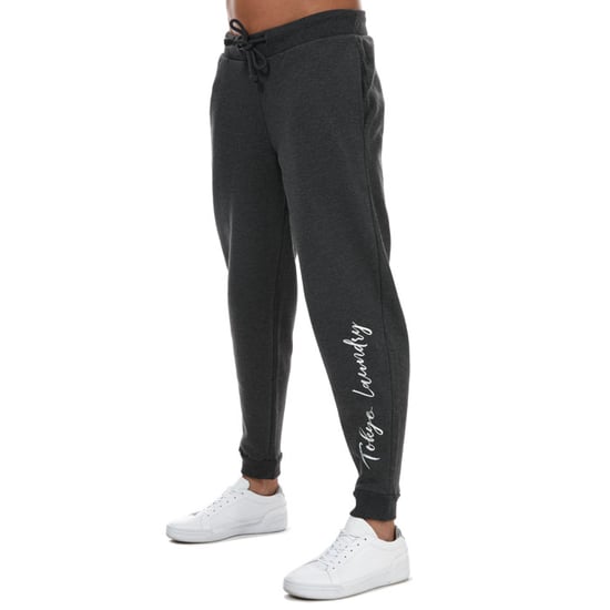Women's Tokyo Laundry Kruze Jog Pants in Charcoal Marl
