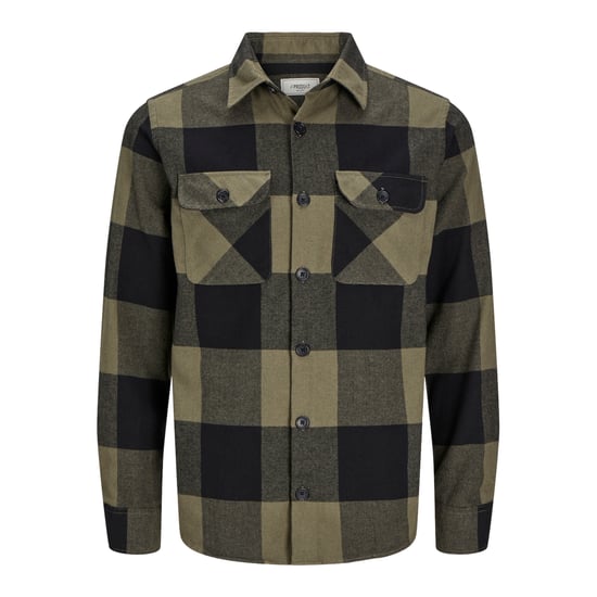 Produkt Overhemden Dean Check Overshirt Groen - Image 1
