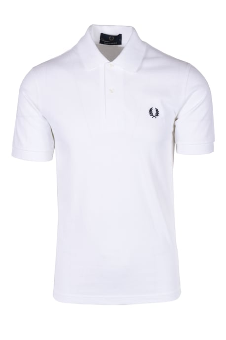 Heren Fred Perry M3 Made In England Polo Shirt in Wit - Image 1