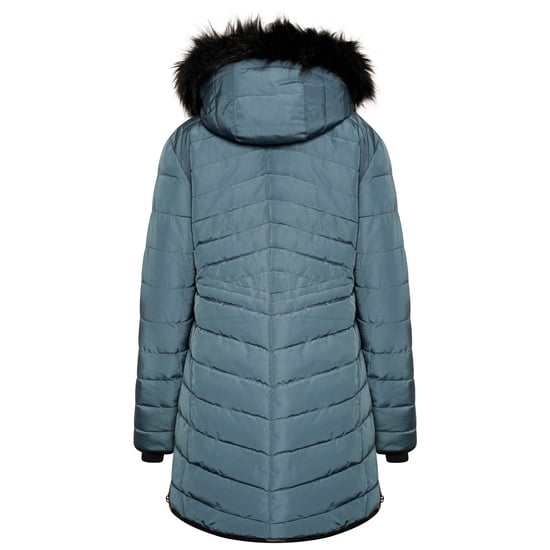 Dare 2B Womens/Ladies Striking III Long Length Padded Jacket (Orion Grey/Orion)