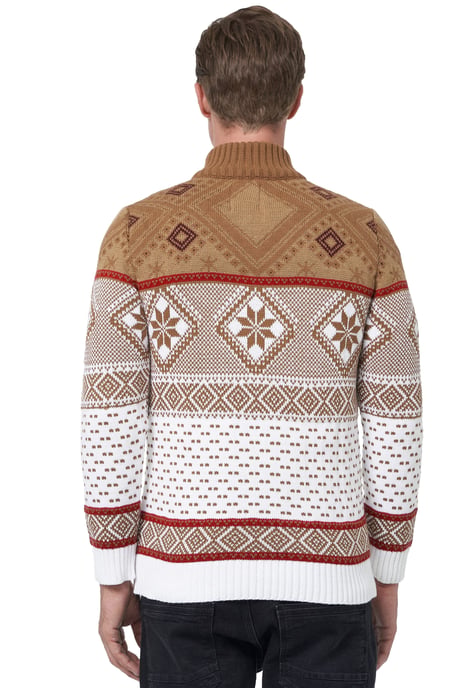 Rusty Neal Trui Noorse Trui Beige - Image 6