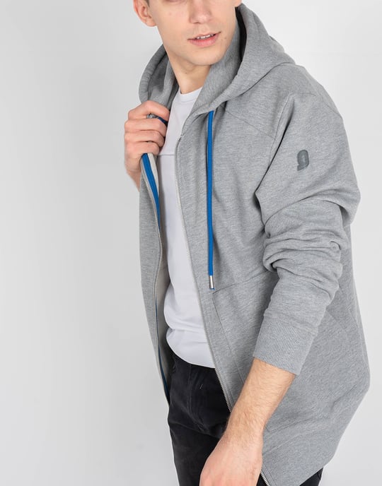 Invicta Sweatshirt Zip-Hoodie Men's Grey