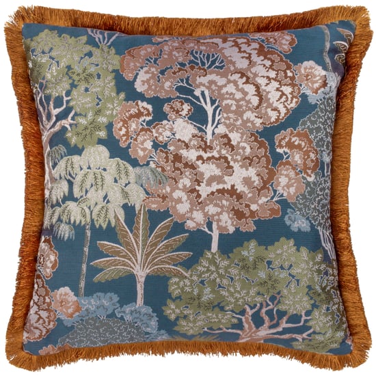 Wylder Nature Woodlands Floral Jacquard Cushion Cover - Image 1