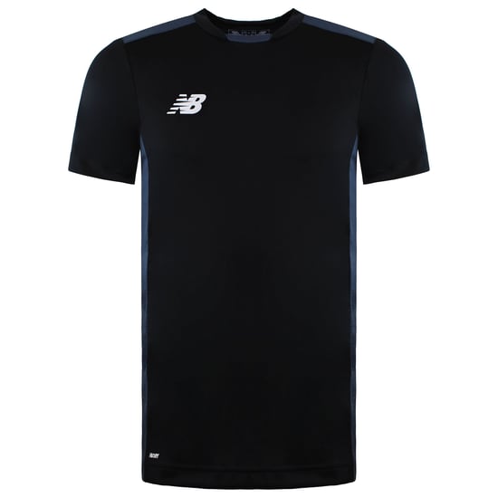 New Balance Essential Mens Black Run T-Shirt - Image 1