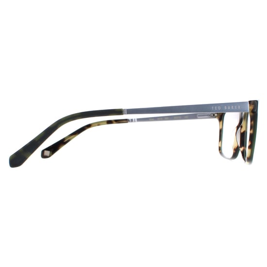 Ted Baker Rectangle Mens Brown Tortoise Glasses