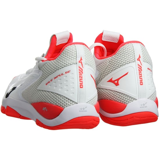 Mizuno Wave Impulse AC Vita tennisskor för damer - Image 3