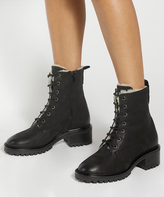 Dune Ladies Paniz - Chunky Faux-Fur Lined Boots - Image 3