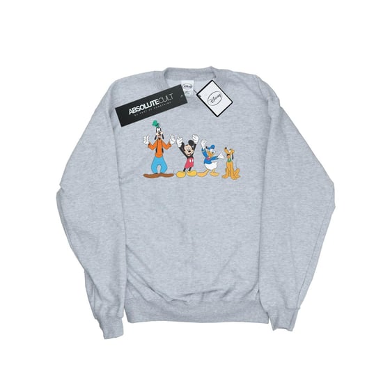 Disney Mens Mickey Mouse Friends Sweatshirt (Sports Grey) - Image 1