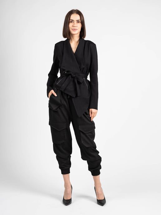 La Haine Inside Us Trousers Tapachula Woman's Black - Image 2
