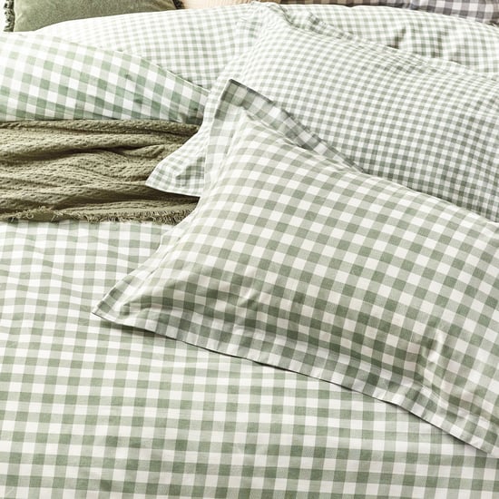 Barton Check 100% Cotton Duvet Cover Set - Image 3
