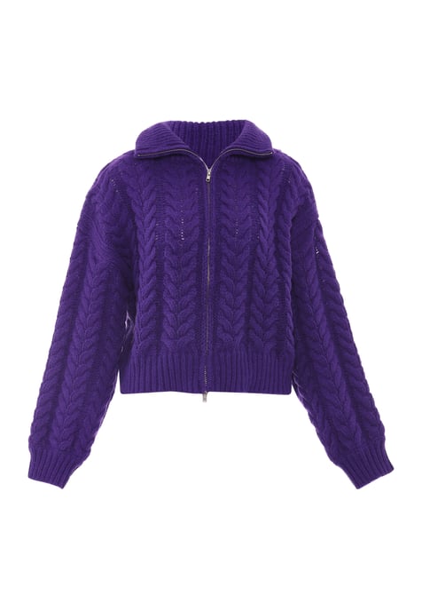 Mymo Vest Dames paars - Image 1