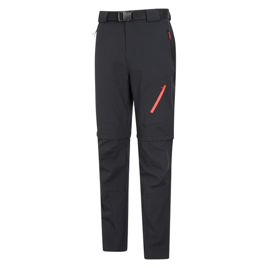 Mountain Warehouse Wandelbroek heren Forest Convertible (Zwart) - Image 3