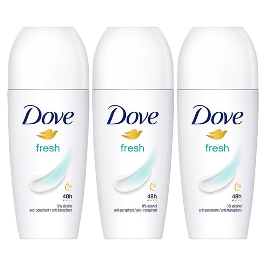 Dove Fresh Roll On AntiPerspirant up to 48H of Sweat & Odour Protection, 3x50ml